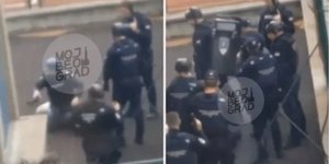 Η στιγμή της σύλληψης του 14χρονου σε σχολείο του Βελιγραδίου