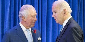 Ο βασιλιάς Κάρολος με τον Τζο Μπάιντεν