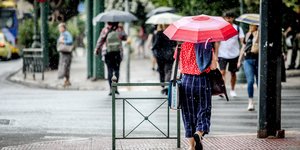 Βροχή στην Αθήνα