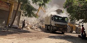 Κατάρρευση κτιρίου στην Αίγυπτο