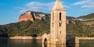 Η εκκλησία St. Roma de Sau στο Sau στη Βαρκελώνη 