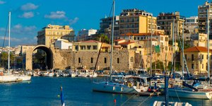 Ηράκλειο Κρήτης τειχη βαρκες