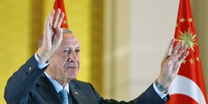 Ο θριαμβευτής των τουρκικών εκλογών Ρετζέπ Ταγίπ Ερντογάν