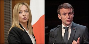 Ρήξη στις σχέσεις Μελόνι-Μακρόν για το μεταναστευτικό