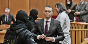 Ο Ηλίας Κασιδιάρης και ο Γιάννης Λαγός