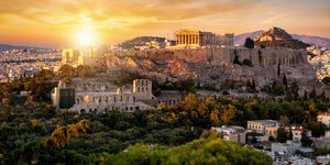 ηλιος στην Ακρόπολη