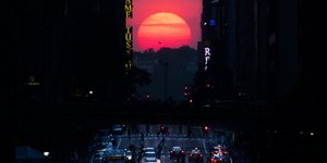 Ηλιοβασίλεμα στο Μανχάταν