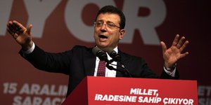 Εκλογές Τουρκία: Ο Εκρέμ Ιμάμογλου σε προεκλογική του ομιλία