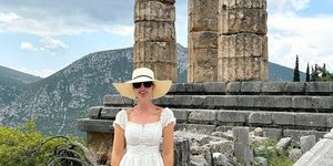 Ιβάνκα Τραμπ στους Δελφούς