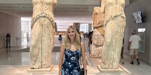 Η Ιβάνκα Τραμπ στο Μουσείο της Ακρόπολης