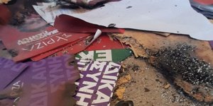 Βανδαλισμός σε εκλογικό περίπτερο