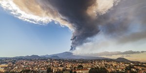 το ηφαίστειο στην Αίτνα
