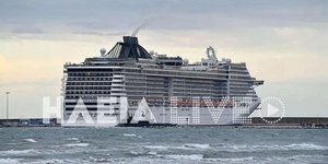 Κατάκολο: Απέπλευσε τελικά το κρουαζιερόπλοιο