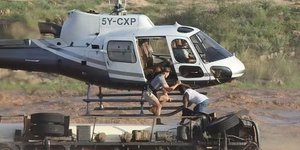 Κινηματογραφική διάσωση στην Κένυα σε ποτάμι