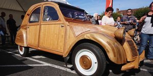 Το ξύλινο Citroën 2CV