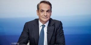 Ο Κυριάκος Μητσοτάκης στο debate της Τετάρτης