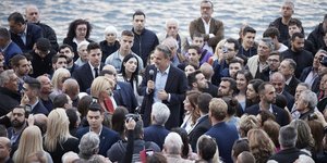 Ομιλία του Κυριάκου Μητσοτάκη στη Χαλκίδα