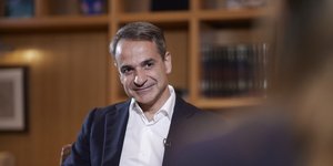 Ο Κυριάκος Μητσοτάκης στο Reuters