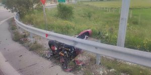 Μηχανή μετά από τροχαίο