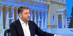 Ο πρόεδρος του ΠΑΣΟΚ, Νίκος Ανδρουλάκης