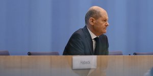 Ο καγκελάριος της Γερμανίας, Όλαφ Σολτς