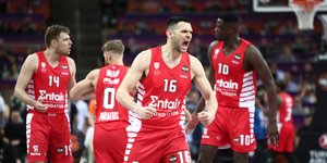 Ολυμπιακός Euroleague Μπάσκετ Ρεάλ Μαδρίτης