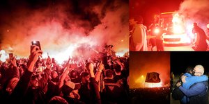 ΑΕΚ πανηγύρια αεροδρόμιο