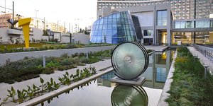 Στον κήπο της Εθνικής Πινακοθήκης