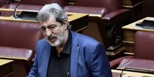 Ο Παύλος Πολάκης στη Βουλή