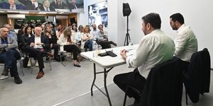 Ο Νίκος Ανδρουλάκης στο Πολιτικό Συμβούλιο του ΠΑΣΟΚ