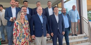 Ο πρίγκιπας Αλβέρτος στην Ελαφόνησο