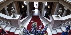 Το εσωτερικό του Προεδρικού Μεγάρου
