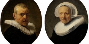 δυο πορτρέτα του Ρέμπραντ