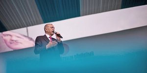 Ο πρόεδρος της Τουρκίας, Ρετζέπ Ταγίπ Ερντογάν