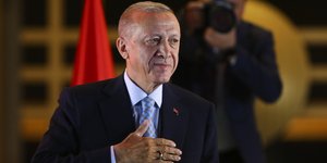 Ο επανεκλεγείς πρόεδρος της Τουρκίας, Ρετζέπ Ταγίπ Ερντογάν