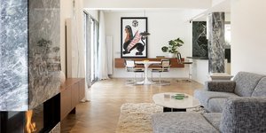 Το ανακαινισμένο ρετιρέ στην Κυψέλη