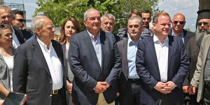 Αχιλλέας Καραμανλής, Κώστας Καραμανλής, Κώστας Αχ.Καραμανλής στις Σέρρες