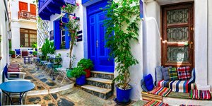 Σοκάκι στη Σκόπελο