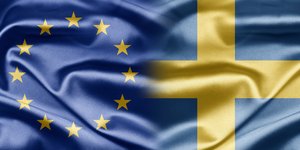 Οι σημαίες ΕΕ και Σουηδίας/ Φωτογραφία αρχείου: Shutterstock