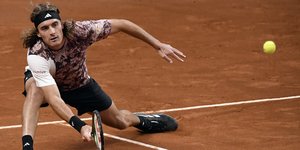 O Στέφανος Τσιτσιπάς στο Open της Ρώμης
