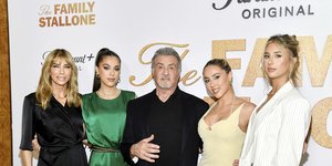 Η οικογένεια Σταλόνε στο πάρτι πρεμιέρας της σειράς Paramount+ "The Family Stallone" 