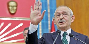 O ηγέτης του CHP Κεμάλ Κιλιτσντάρογλου