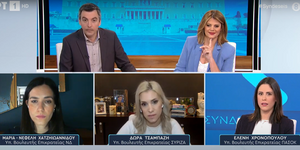 Η ερώτηση στην Ελένη Χρονοπούλου για τον Γεωργούλη και η παρέμβαση της Δώρας Τσαμπάζη