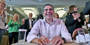 Ο Αλέξης Τσίπρας στη συνεδρίαση της ΚΕ του ΣΥΡΙΖΑ