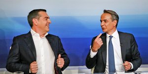 Τα backstage του ντιμπέιτ