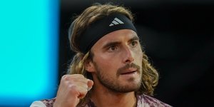 Ηττήθηκε στους «8» του Madrid Open ο Τσιτσιπάς