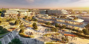 Μακέτα του Vouliagmenis Mall Complex