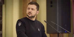 Ο πρόεδρος της Ουκρανίας, Βολοντίμιρ Ζελένσκι
