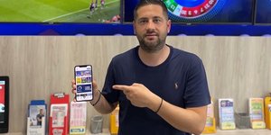 Νίκος Τεκερλέκης, ιδιοκτήτης καταστήματος ΟΠΑΠ επί της οδού Μανωλοπούλου 6, στον Πύργο