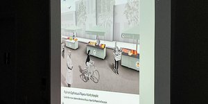 Λαϊκή με πάγκους από 3d εκτυπωτή 